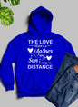 The Love Between a Mother and Son Knows No Distance Hoodie - DOGNORGAL