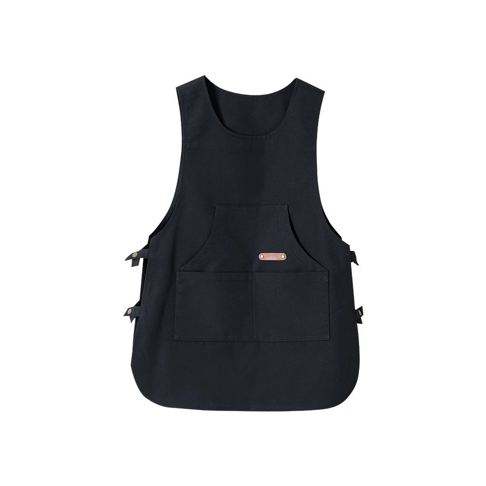 Coffee Shop Milk Tea Shop Hair Overclothes Vest - DOGNORGAL