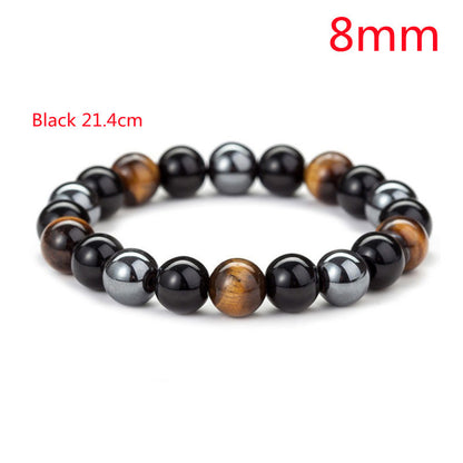 Tiger Eye Stone Bracelet Natural Stone Bracelet - DOGNORGAL