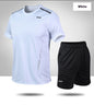 Sports Suit Loose Fitness Short Sleeve Men