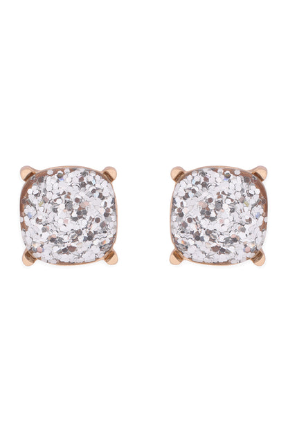 Ae0333-Glitter Epoxy Stud Earrings - DOGNORGAL