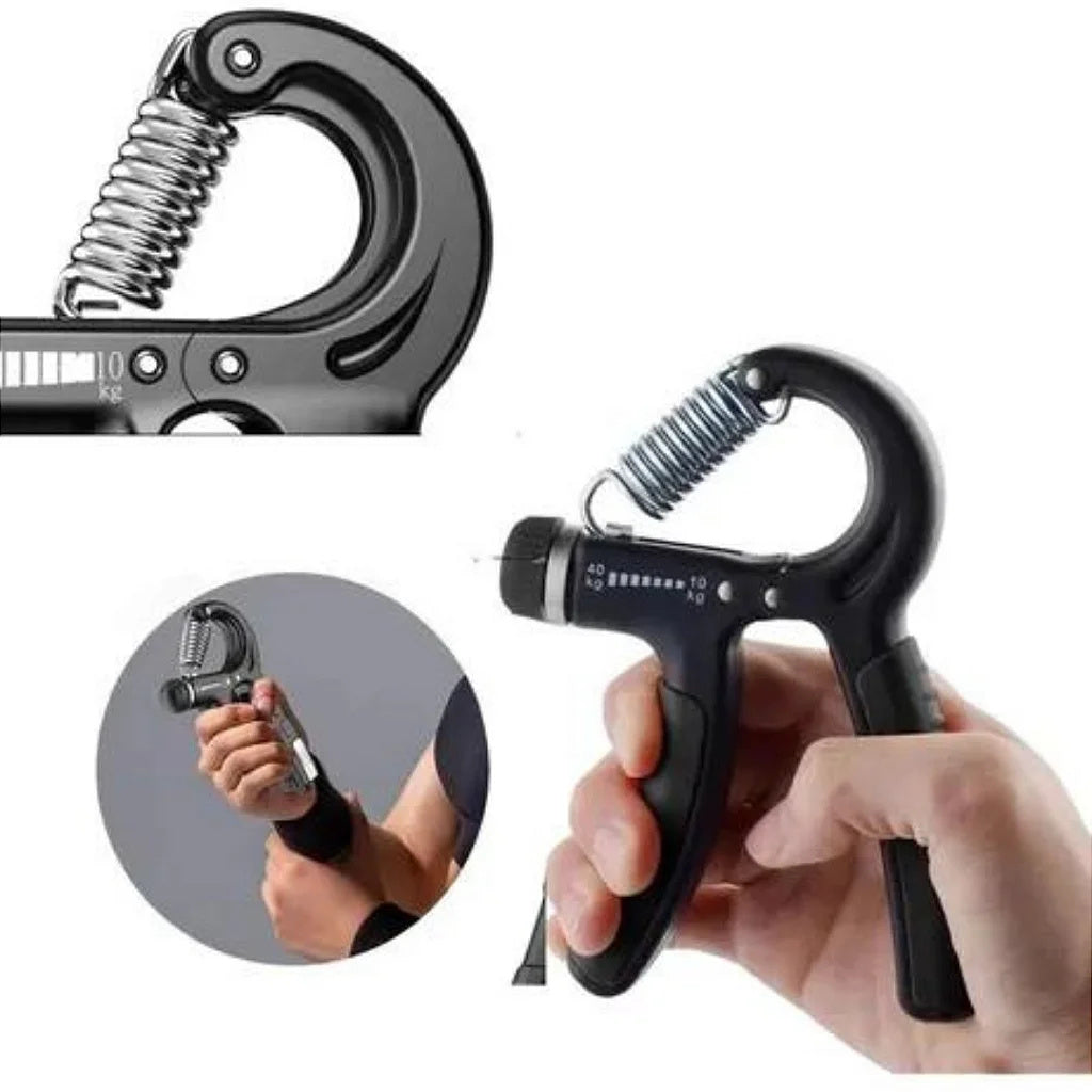 Adjustable Spring Hand Grip Flexor Handle Forearm And Hands - DOGNORGAL